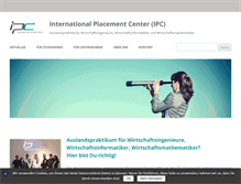 Tablet Screenshot of ipc-darmstadt.de